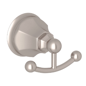 Rohl® A6881STN Palladian Transitional Robe Hook, Brass, Satin Nickel