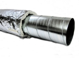 SpacePak® AC-SM9-6 SmartSeal Duct Pipe 6' with 10' R8 Insulation Sleeve (qty 4)