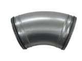 SpacePak® AC-SM9-EL45 SmartSeal Duct Pipe 45° Elbow