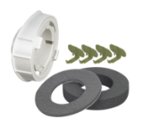 SpacePak® AC-TKMR-2 Take-off Kits with gaskets and clips for round sheet metal/smartpak duct. (2) Plenum take off assemblies