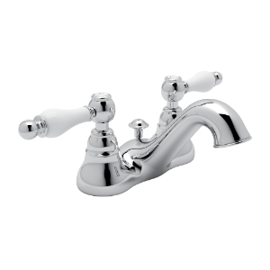 Rohl® AC95OP-APC-2 Arcana™ Two Handle Centerset Lavatory Faucet, Polished Chrome