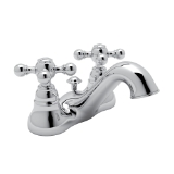 Rohl® AC95X-APC-2 Arcana™ Two Handle Centerset Lavatory Faucet, Polished Chrome