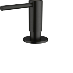 Franke ATL-SD-IBK Atlas Series Single Hole Top Refill Soap Dispenser, Industrial Black