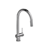 RIOBEL AZ201C Azure™ Pulldown Kitchen Faucet Bridge, 1.5 gpm Flow Rate, Chrome