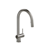 RIOBEL AZ201SS Azure™ Pulldown Kitchen Faucet Bridge, 1.5 gpm Flow Rate, Stainless Steel