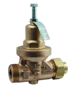 Apollo™ 36LF10801 36LF Direct Acting Pressure Reducing Valve, 2 in Nominal, Single Union NPT End Style, 25 to 75 psi Pressure, Bronze Body