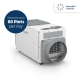 Aprilaire® E080 E Dehumidifier, 80 pint Humidity Removal Capacity, 120 VAC, 5.1 A, 40 to 60 % Humidity, 185 cfm Flow Rate