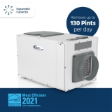 Aprilaire® E130 E Dehumidifier, 130 pint Humidity Removal Capacity, 120 VAC, 8.3 A, 40 to 60 % Humidity, 310 cfm Flow Rate