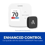 Aprilaire® Z10ODT Thermostat, 2.16 in H Outside x 0.74 in OAW x 2.16 in D Outside