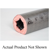 Atco 17802412 Insulated Flexible Air Duct, 12 in ID x 25 ft L, 5000 fpm Flow Rate, R8 Insulation, Polyester