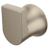 Moen® BH3803BN Model BH3803 Robe Hook, Genta™, 1-3/8 in L x 1-9/16 in W x 2 in H, 1 Hook, Brushed Nickel