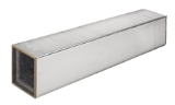 SpacePak® BM-3001 Square Fiberboard Plenum Duct 10"x10" 4-foot lengths (qty 6)