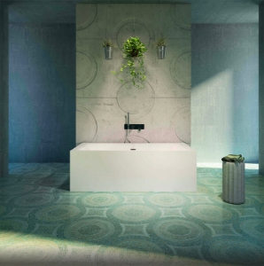 BainUltra® Nokori 7131 Freestanding Tub, White, Rectangle