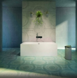 BainUltra® Nokori 7131 Freestanding Tub, White, Rectangle