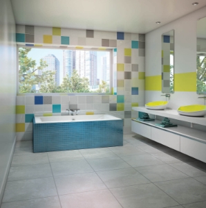 BainUltra® Origami 7242 Slim Alcove/Drop-In Tub, White, Rectangle