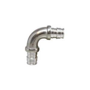 Boshart Industries SSCEP-E05 Cold Expansion Elbow, 1/2 in Nominal, CE PEX End Style, 304 Stainless Steel