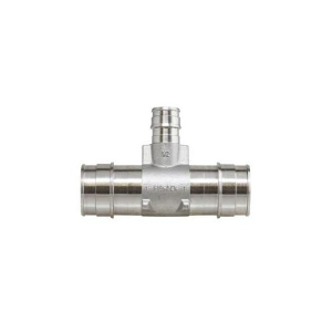 Boshart Industries SSCEP-T10 Cold Expansion Tee, 1 in Nominal, CE PEX End Style, 304 Stainless Steel
