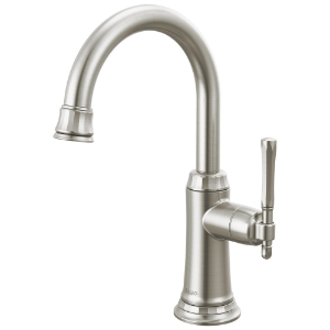 Brizo® 61358LF-C-SS The Tulham™ Kitchen Collection by Brizo® Beverage Faucet, 1.5 gpm Flow Rate, Stainless, 1 Handle