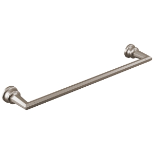 Brizo® 691865-NK Beauclere™ Bath Hardware Towel Bar, 18 in L Bar, Zinc