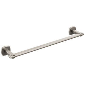 Brizo® 691867-NK Towel Bar, 18 in L Bar, 2 in OAH x 3.5 in OAD, Zinc, Luxe Nickel