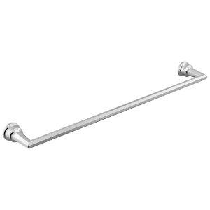Brizo® 692465-PC Beauclere™ Bath Hardware Towel Bar, 24 in L Bar, Zinc