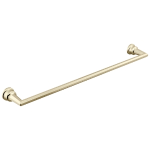 Brizo® 692465-PN Beauclere™ Bath Hardware Towel Bar, 24 in L Bar, Zinc