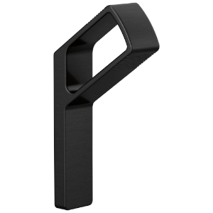 Brizo® 693406-BL Kintsu® Bent Bar Robe Hook, 1 Hook, 4-1/4 in OAH x 7/8 in OAW x 2-1/8 in OAD, Metal, Matte Black