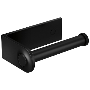 Brizo® 695006-BL Kintsu® Open Post Tissue Holder, 2 in H, Metal, Matte Black