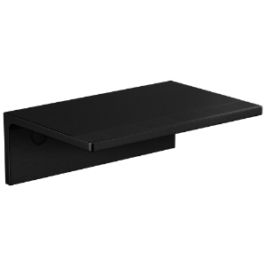 Brizo® 695007-BL Kintsu® Tissue Holder Utility Shelf, 2 in H, Metal, Matte Black