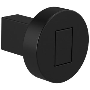 Brizo® 699235-BL Litze® Drawer Knob, Zinc, Matte Black