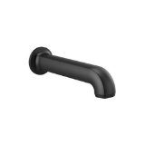 Brizo® 73606-BL Kintsu® Non-Diverter Tub Spout, 1-5/8 in Dia x 9-1/8 in L, Matte Black