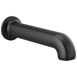Brizo® 73606-BL Kintsu® Non-Diverter Tub Spout, 1-5/8 in Dia x 9-1/8 in L, Matte Black