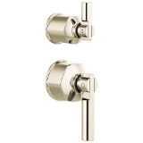 Brizo® HL75P76-PN Less-Handle Diverter Trim, 5 gpm Shower, Polished Nickel