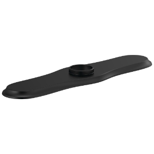 Brizo® RP100299BL Rook® Optional Escutcheon, 11.25 in L x 2.81 in W x 0.38 in H, Matte Black