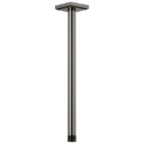 Brizo® RP101286BNX Allaria™ Shower Arm & Flange, Ceiling Mount, Brilliance® Black Onyx