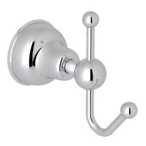 Rohl® CIS7APC Arcana Traditional Robe Hook, 1.36 in OAW, Polished Chrome