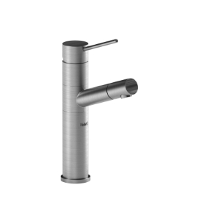 RIOBEL CY601SS Food Prep Faucet Single Hole, Cayo, Stainless Steel, 1.8 gpm Flow Rate