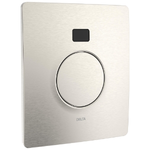 DELTA® Commercial 1800D90TR-19-SS Concealed Flush Valve, ADS™, 24 V AC Hard-Wired, 0.5 gpf Flush Rate, 3/4 in Spud, 60 psi Pressure, Stainless