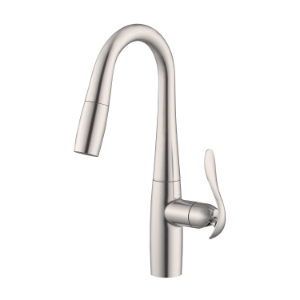 Gerber® D150612SS Pull-Down Prep Faucet, Selene®, 1 Handle, 1.75 gpm