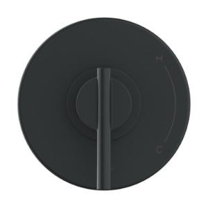 Gerber® D510458BSTC Parma® 1-Handle Pressure Balance Trim Kit & Treysta™ Cartridge for Valve Only, Satin Black