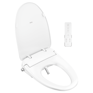 DELTA® 893006E-WH Premium Bidet Toilet Seat, Refresh, Elongated Bowl, Plastic, White
