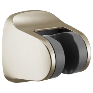 DELTA® RP101859SN Universal Showering Components Adhesive Wall Mount for Hand Shower with Screw Mount Option, Spotshield Brushed Nickel