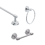 Moen® DN0793CH Iso™ Bathroom Hardware Set, Chrome