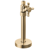 DELTA® DT021202-CZ Straight Supply Stop Valve, 1/2 in Nominal, Brass Body, Champagne Bronze