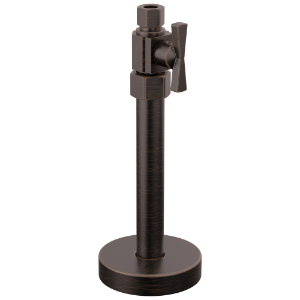 DELTA® DT021203-RB Straight Supply Stop Valve, 1/2 in Nominal, Brass Body, Venetian Bronze