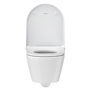 DURAVIT 0021610000 002161 Removable Toilet Seat, D-Neo, Round Bowl, Close Front, Plastic, White