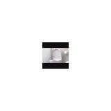 DURAVIT 0027090000 002709 Removable Toilet Seat, White Tulip, Plastic, Slow Close Hinge