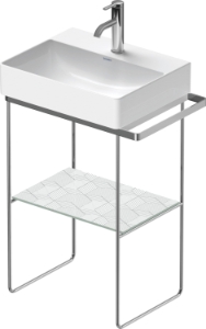 DURAVIT 0031321000 003132 DuraSquare Console, Floor Standing Mounting