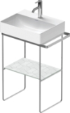 DURAVIT 0031321000 003132 DuraSquare Console, Floor Standing Mounting