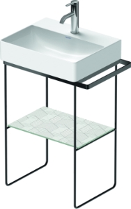 DURAVIT 0031324600 003132 DuraSquare Console, Floor Standing Mounting